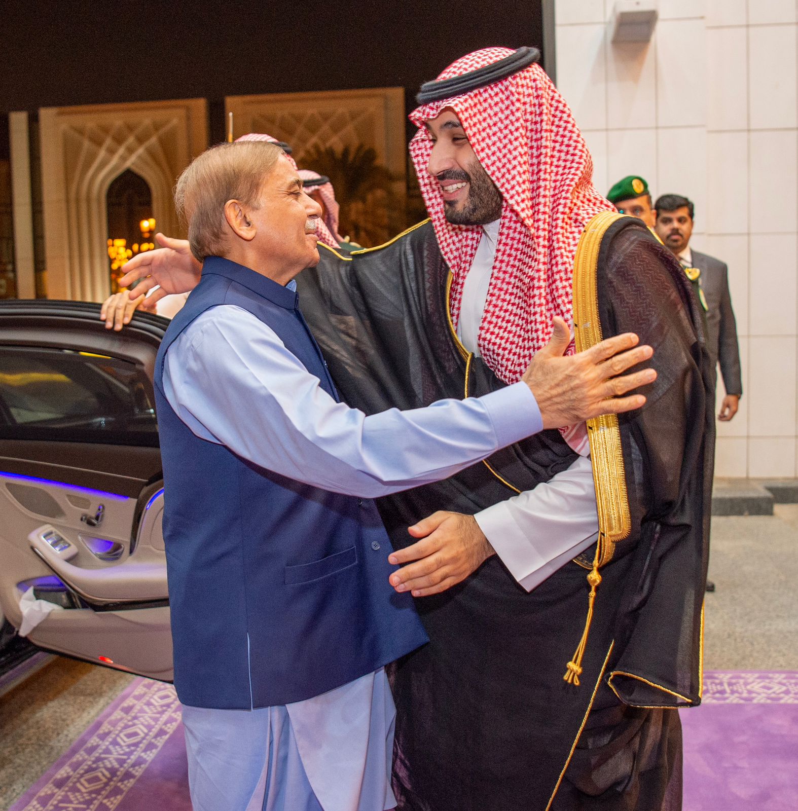 MBS and PM Shehbaz Sharif